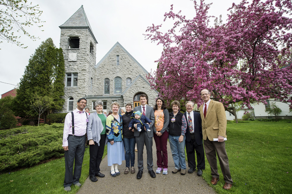 James with Search Committee for Social